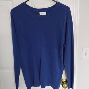 Croft & Barrow Blue Sweater.